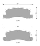 Bosch Disc Brake Pad Set - DB422BL