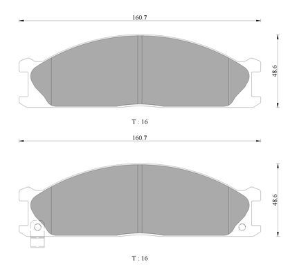 Bosch Disc Brake Pad Set - DB438BL