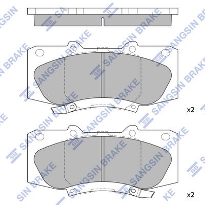 Hi-Q Brake Pads Set - SDB2221