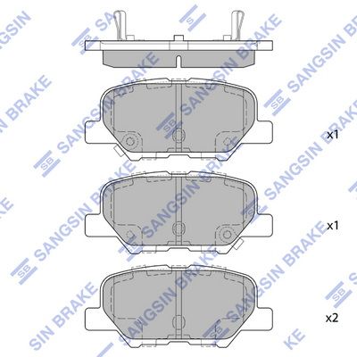 Hi-Q Brake Pads Set - SDB2294