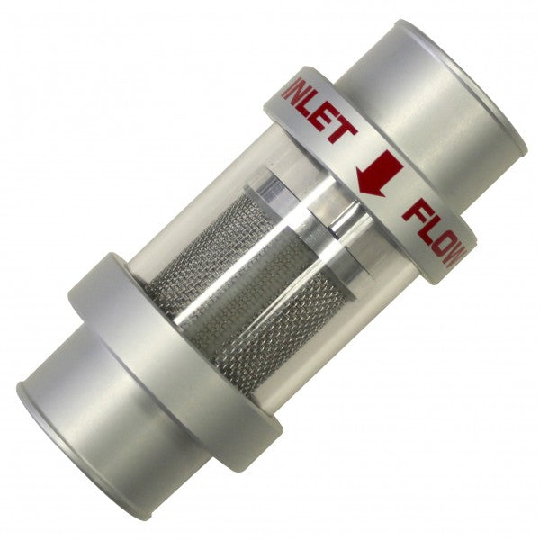 1 1/2'' (38MM) RADIATOR HOSE FILTER (SILVER)