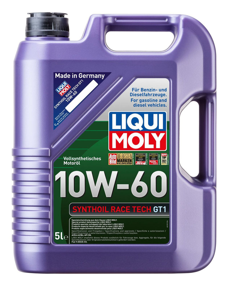 Liqui Moly Synthoil Race Tech GT1 10W-60 Engine Oil - 5 Litre