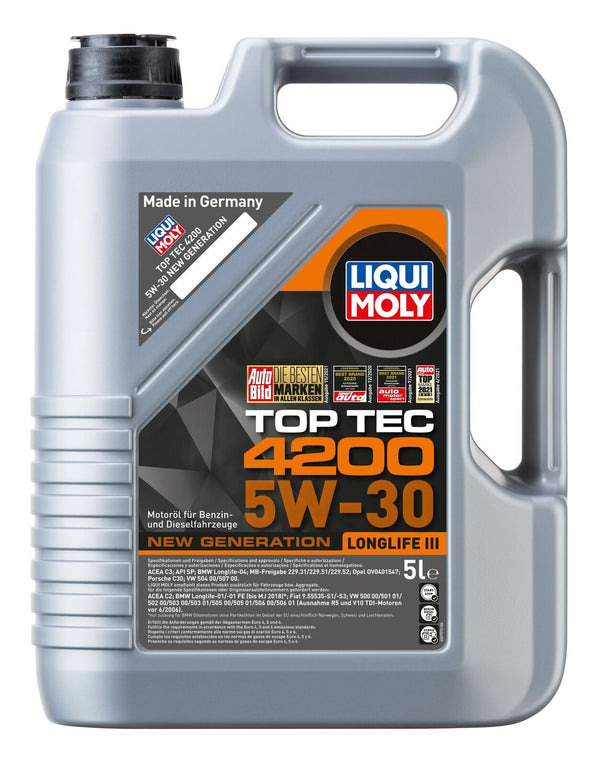 Liqui Moly Top Tec 4200 5W-30 Engine Oil - 5 Litre