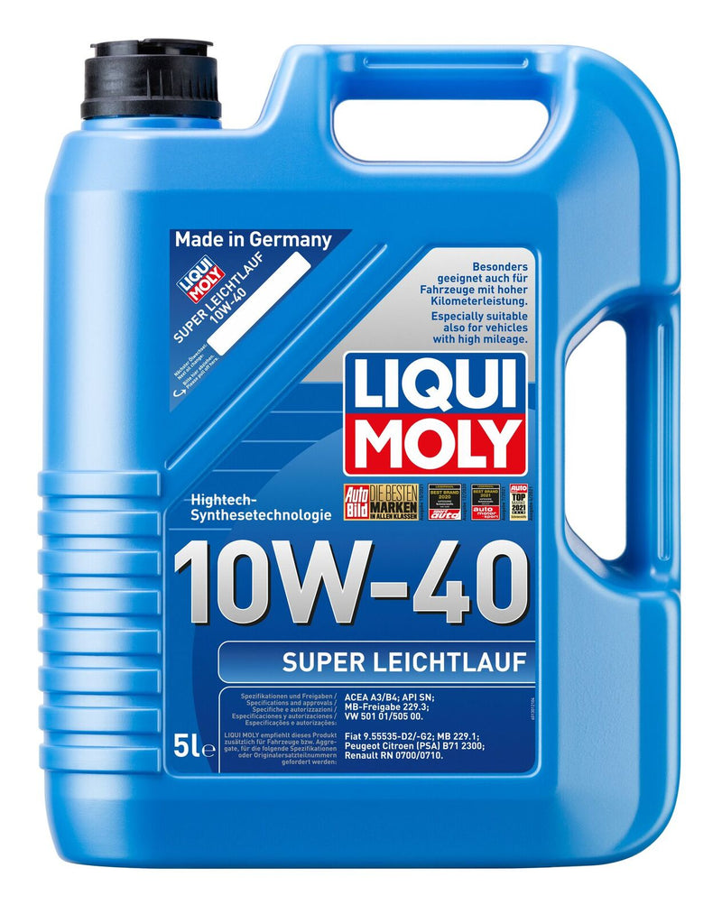 Liqui Moly Super Leichtlauf 10W-40 Engine Oil - 5 Litre