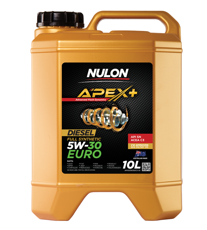 Nulon Apex+ 5W30 Euro Diesel Engine Oil - 10 Litre