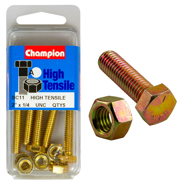 Champion UNC Bolts & Nuts Pack - BC11