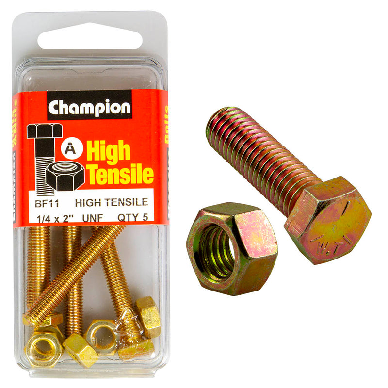 Champion UNF Bolts & Nuts Pack - BF11