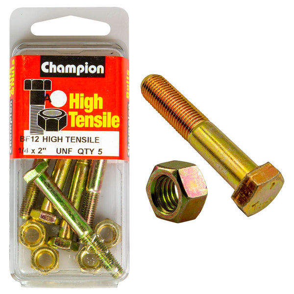 Champion UNF Bolts & Nuts Pack - BF12