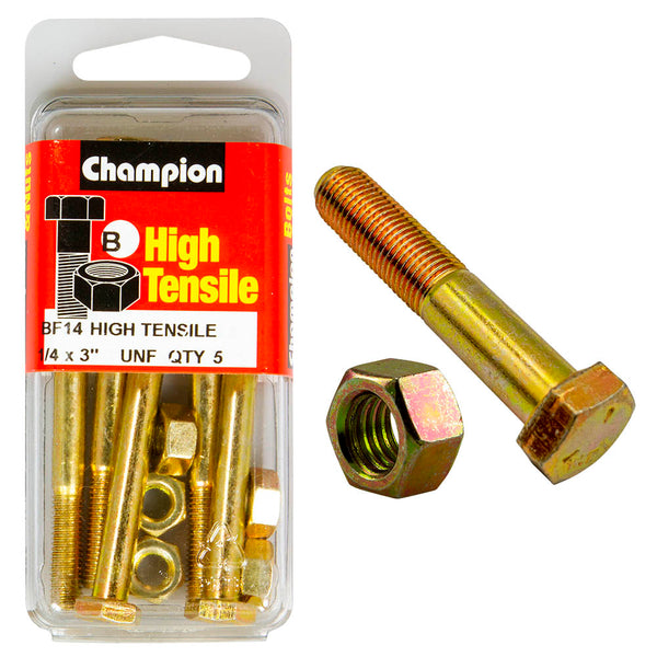 Champion UNF Bolts & Nuts Pack - BF14