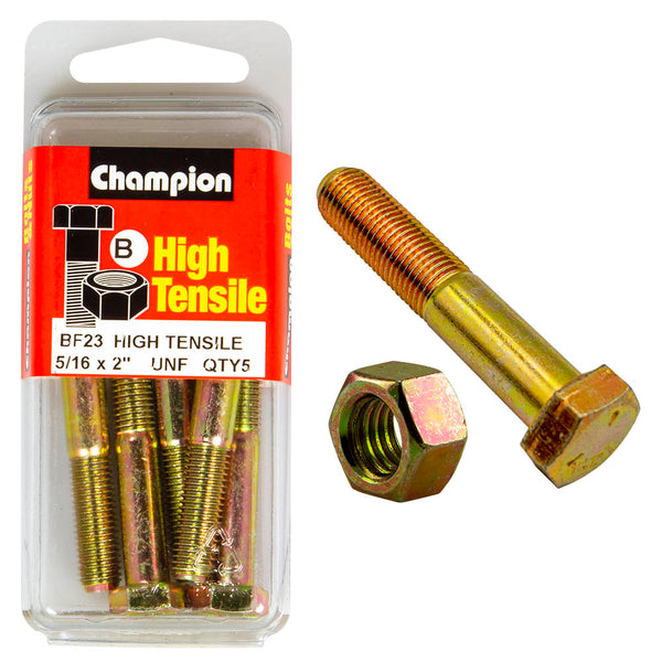 Champion UNF Bolts & Nuts Pack - BF23