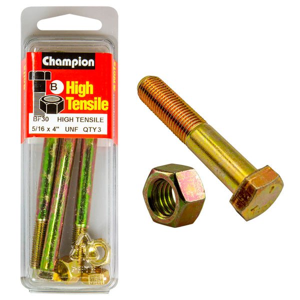 Champion UNF Bolts & Nuts Pack - BF30