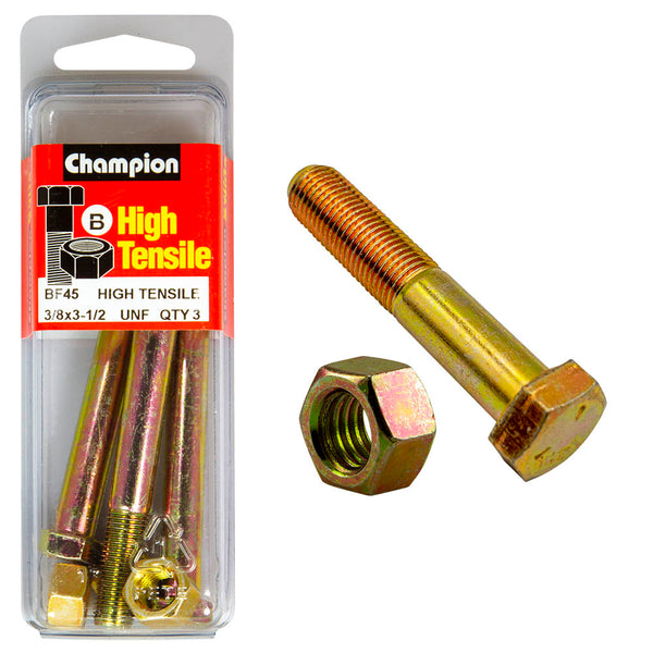 Champion UNF Bolts & Nuts Pack - BF45