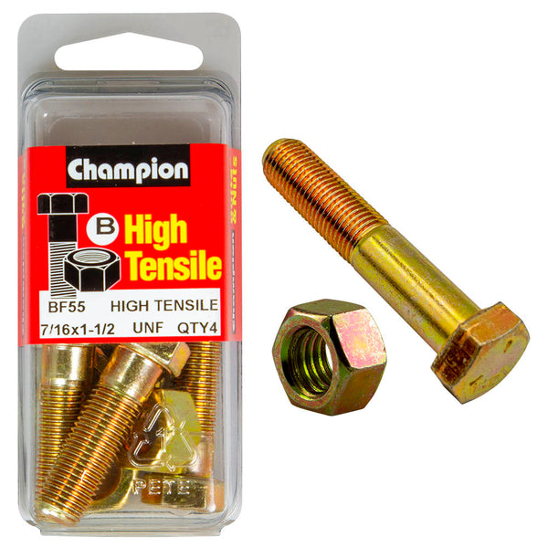 Champion UNF Bolts & Nuts Pack - BF55