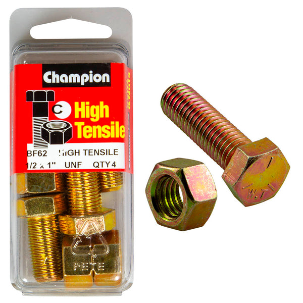 Champion UNF Bolts & Nuts Pack - BF62