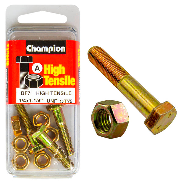 Champion UNF Bolts & Nuts Pack - BF7