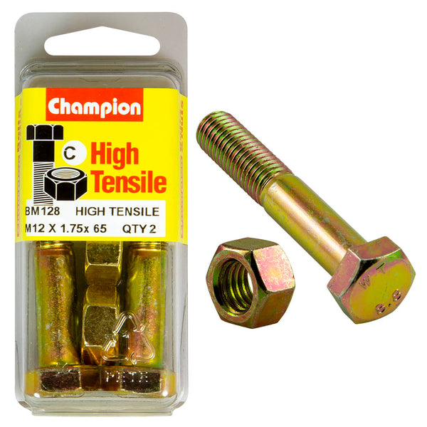 Champion Metric Bolts & Nuts Pack - BM128