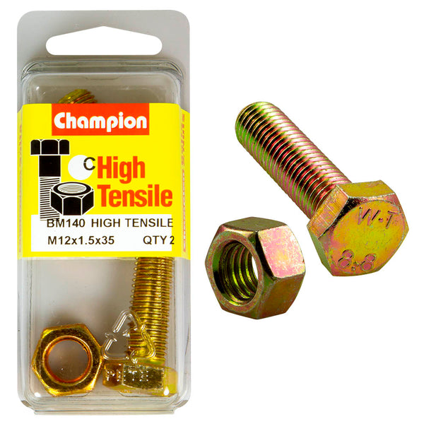 Champion Metric Bolts & Nuts Pack - BM140
