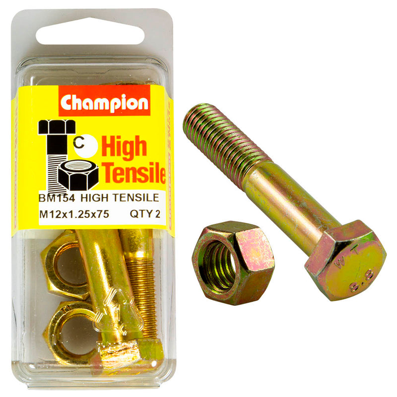 Champion Metric Bolts & Nuts Pack - BM154