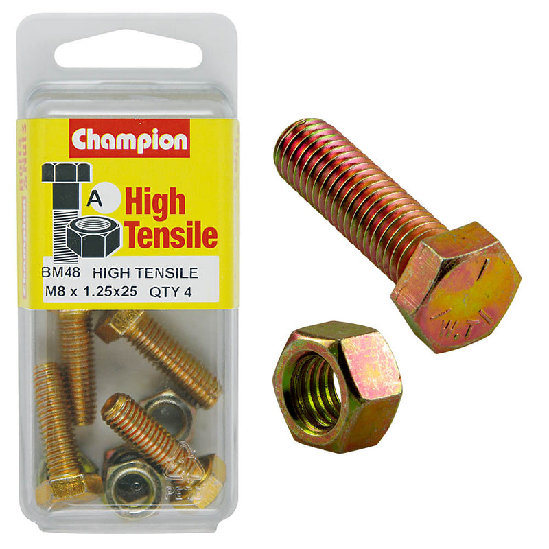 Champion Metric Bolts & Nuts Pack - BM48
