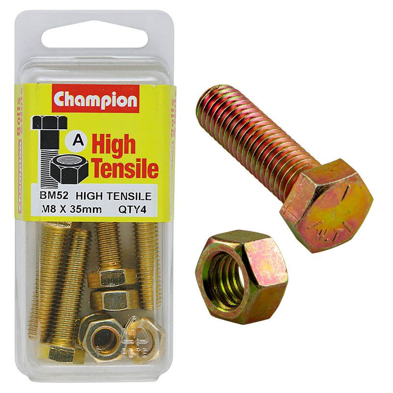 Champion Metric Bolts & Nuts Pack - BM52
