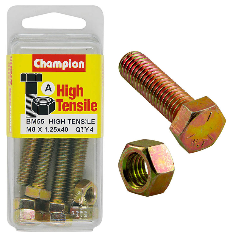 Champion Metric Bolts & Nuts Pack - BM55
