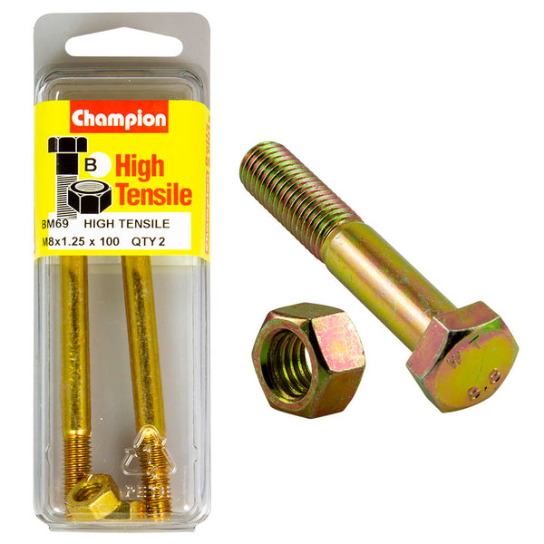 Champion Metric Bolts & Nuts Pack - BM69