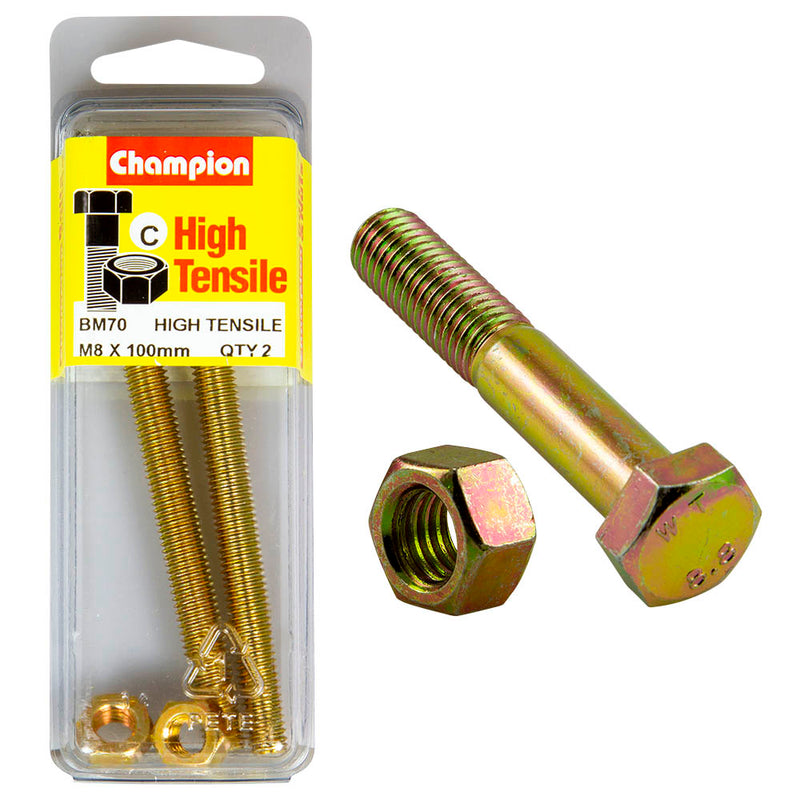 Champion Metric Bolts & Nuts Pack - BM70