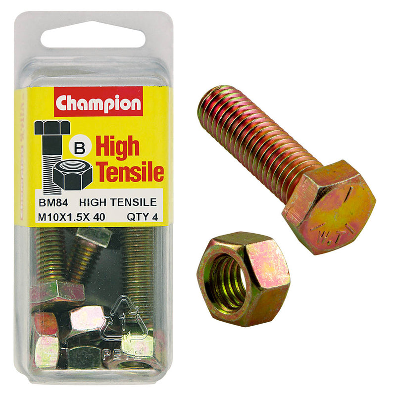 Champion Metric Bolts & Nuts Pack - BM84