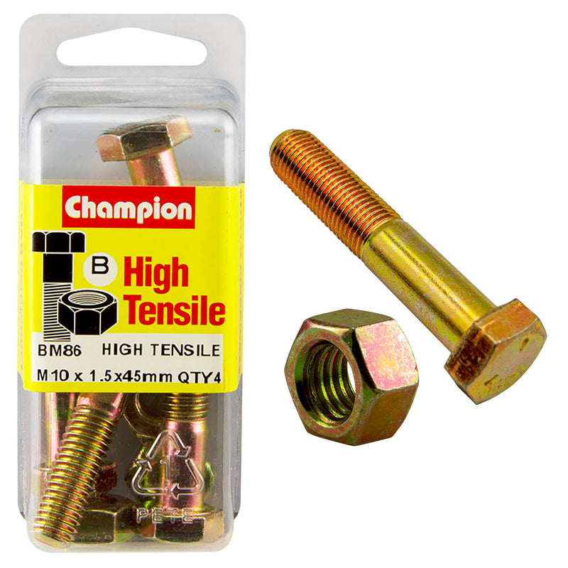 Champion Metric Bolts & Nuts Pack - BM86