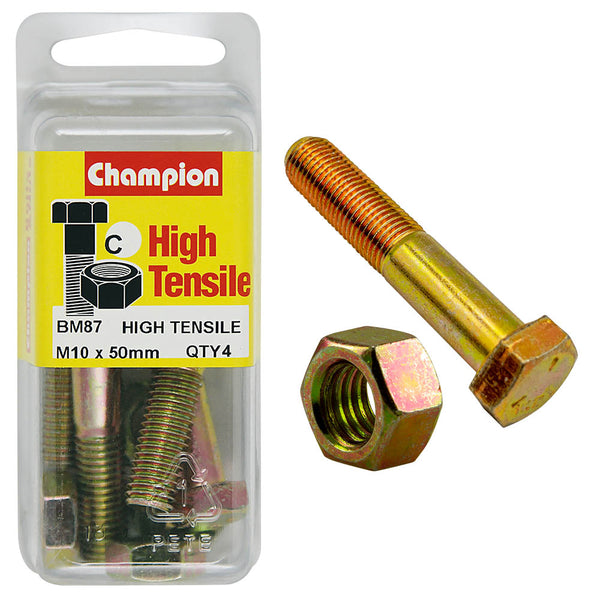 Champion Metric Bolts & Nuts Pack - BM87