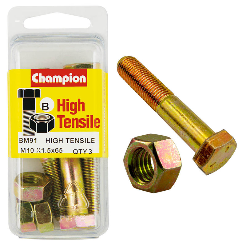 Champion Metric Bolts & Nuts Pack - BM91