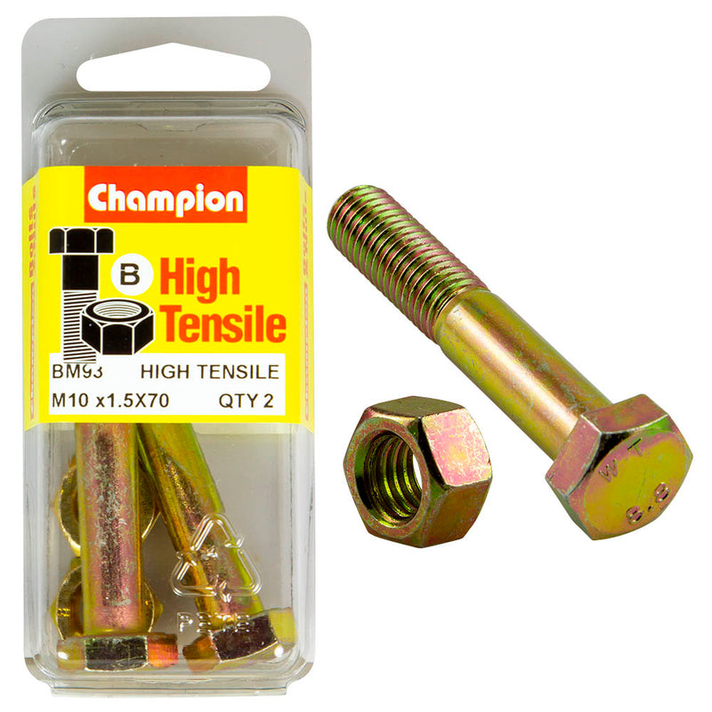 Champion Metric Bolts & Nuts Pack - BM93