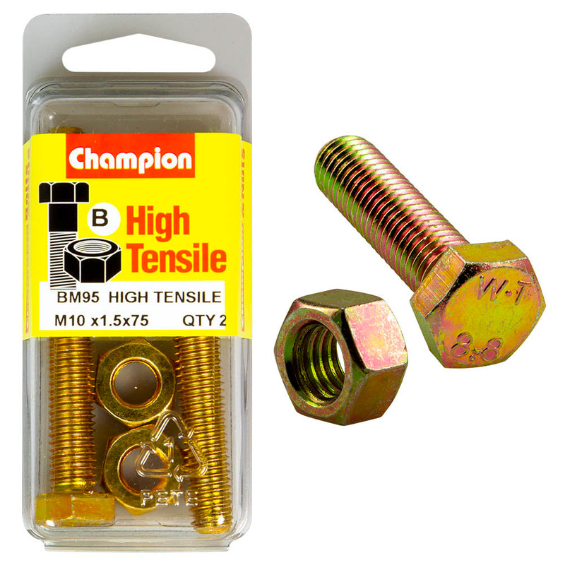 Champion Metric Bolts & Nuts Pack - BM95