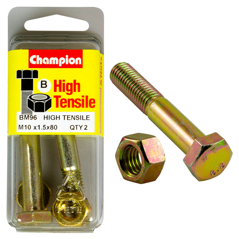 Champion Metric Bolts & Nuts Pack - BM96