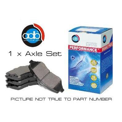 ADB Performance Brake Pad Set - ADB1388