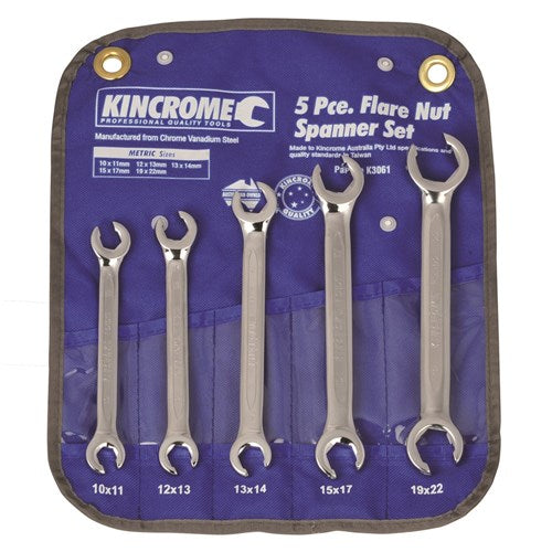 SPANNER SET 5PC M F/NUT