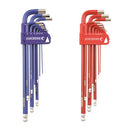 KINCROME - 18 PCE MET & AF HEX WRENCH SET