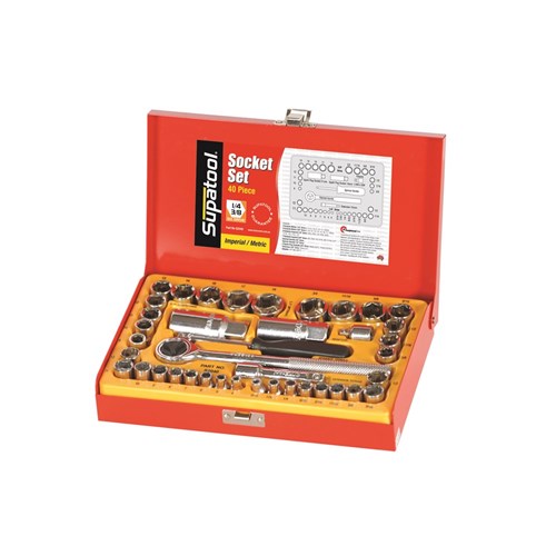 SUPATOOL 40PC SKT SET
