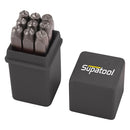 Supatool 9pc Number Stamp Set