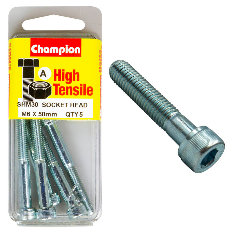 Champion Metric Socket Head Cap Screw Pack - SHM30