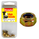 Champion M5 x 0.8 Self Locking Nylon Nuts Pack - SLM157