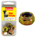 Champion M10 X 1.0 Self Locking Nylon Nuts Pack - SLM165