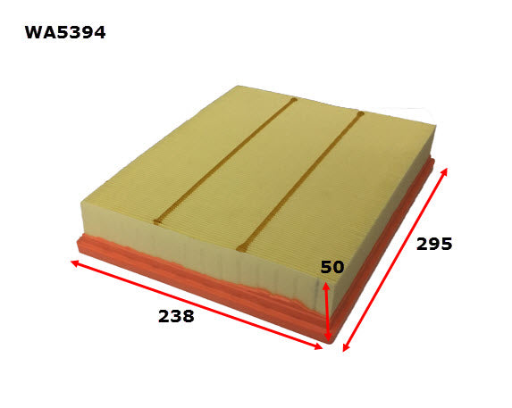 Wesfil Air Filter - WA5394 (A1957)