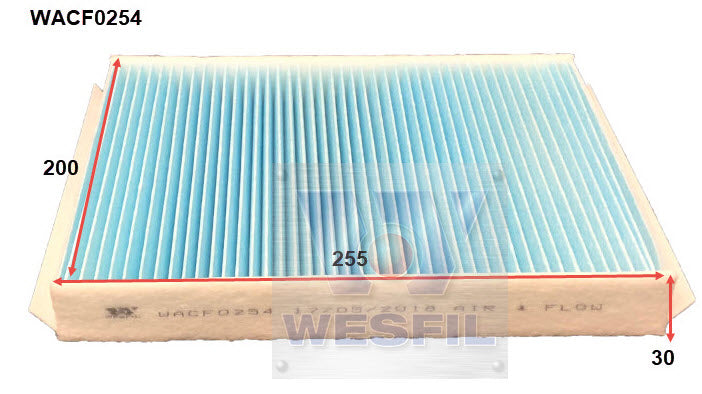 Wesfil Cabin/Pollen Air Filter - WACF0254 (RCA359P)