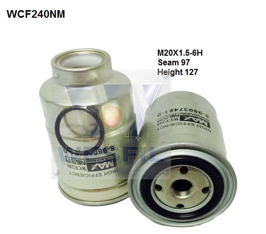 Wesfil Diesel Fuel Filter - WCF240NM