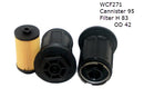 Wesfil Urea Filter - WCF271 (R2807P)