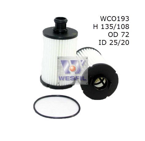 Wesfil Oil Filter - WCO193 (R2814P)