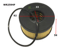 Wesfil Oil Filter - WR2594P (R2594P)