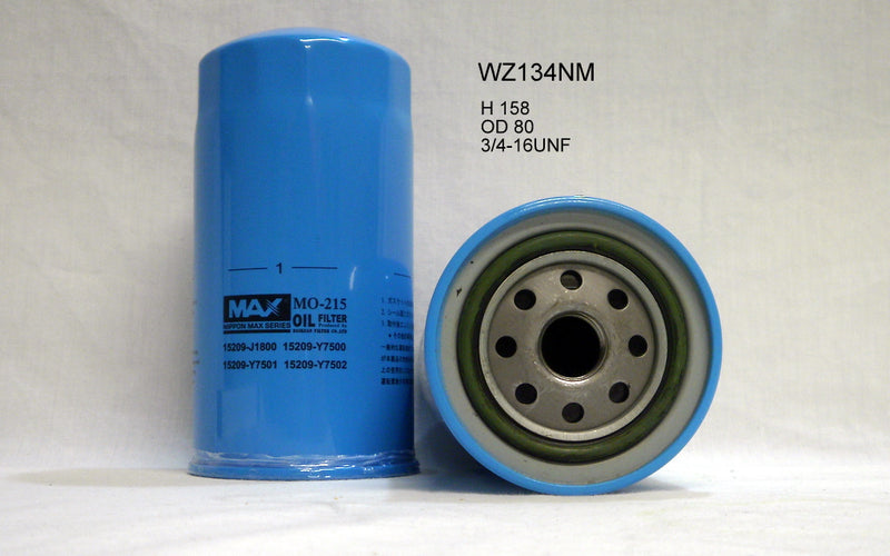 Wesfil Oil Filter - WZ134NM (Z134)