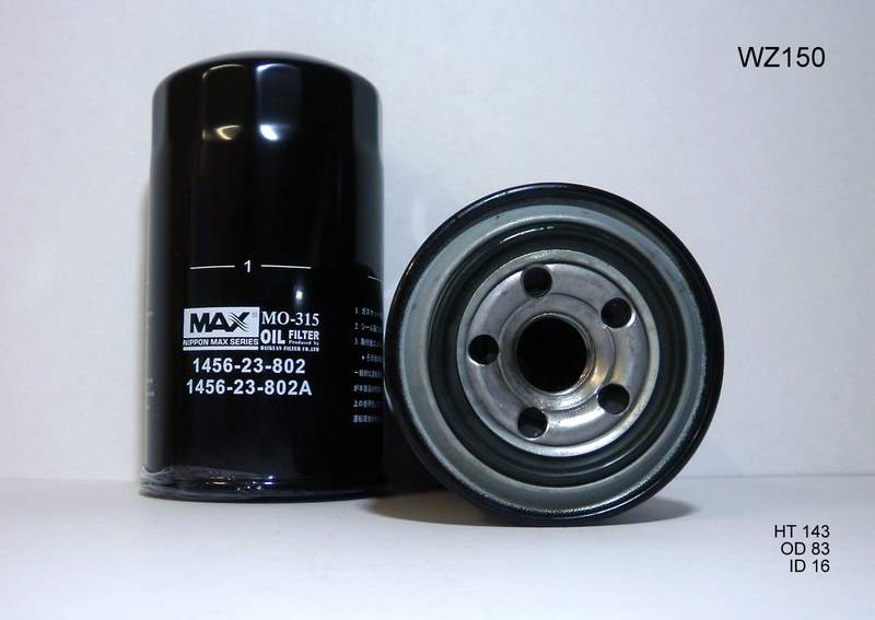 Wesfil Oil Filter - WZ150NM (Z150)